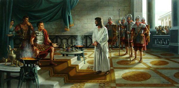 Jesus Devant Pilate – Eglise Meriba